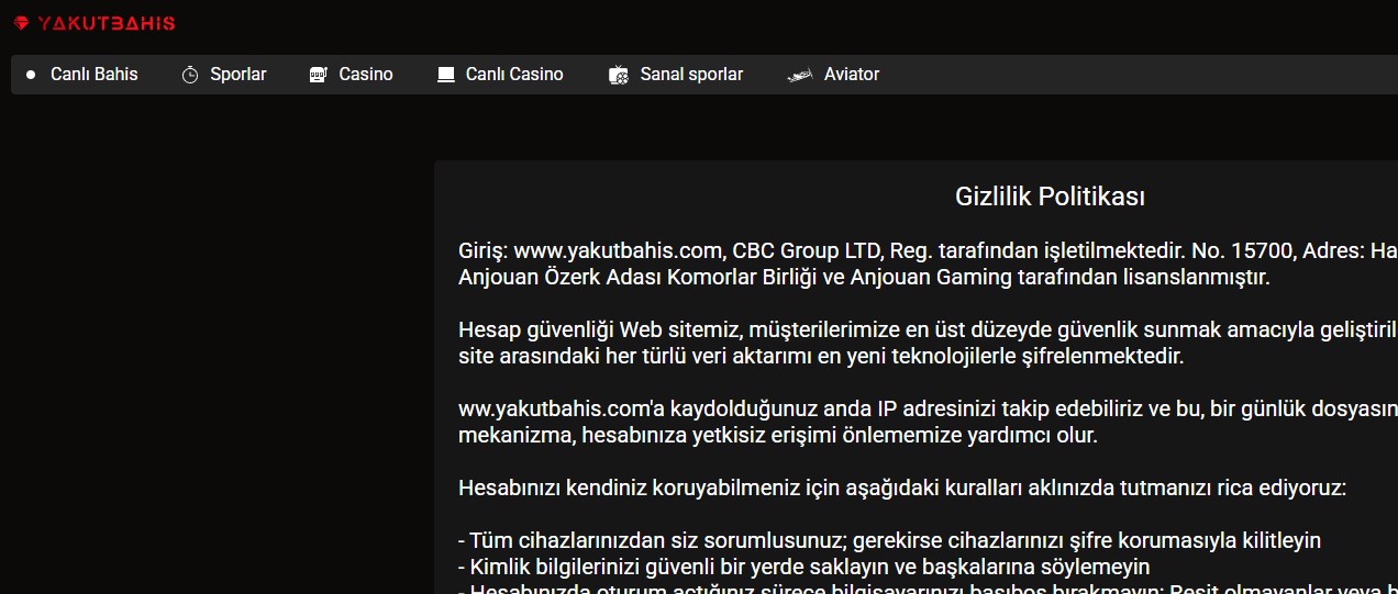 Yakutbahis İnstagram